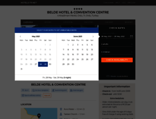 belde-hotel-and-convention-center.ordu.hotels-tr.net screenshot