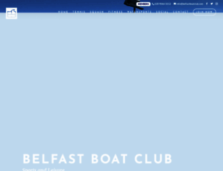 belfastboatclub.com screenshot