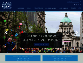 belfastcityhalfmarathon.net screenshot