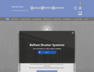 belfastshuttersystems.co.uk screenshot