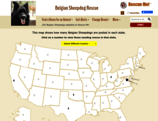 belgiansheepdog.rescueme.org screenshot