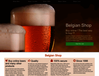 belgianshop.com screenshot