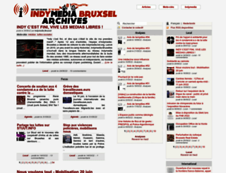 belgium.indymedia.org screenshot