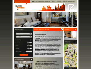 belgrade-apartments.net screenshot