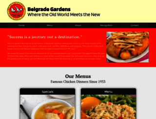 belgradegardenschicken.com screenshot