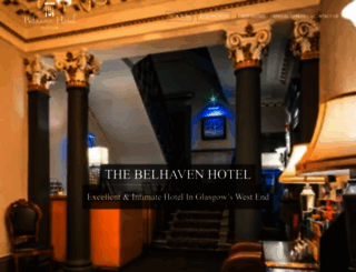 belhavenhotel.com screenshot