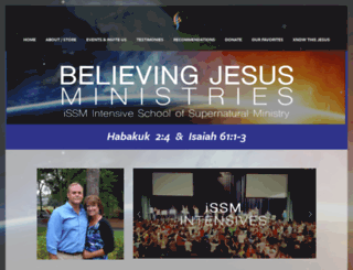 believingjesusministries.squarespace.com screenshot