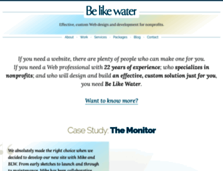 belikewater.ca screenshot