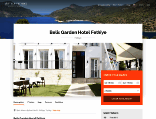belis-garden.hotels-fethiye.com screenshot