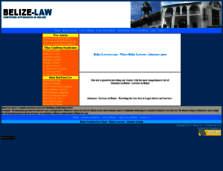 belize-lawyer.com screenshot