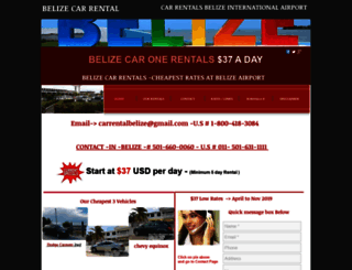 belizeautosales.com screenshot