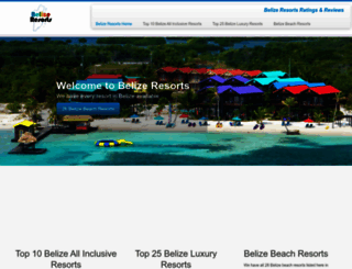 belizeresorts.org screenshot