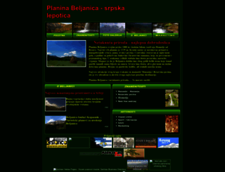 beljanica.nanetu.rs screenshot