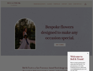 bell-and-trunk-flowers.squarespace.com screenshot