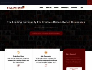 bellafricana.com screenshot
