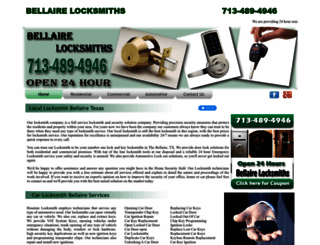 bellaire--locksmiths.com screenshot