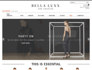 bellaluxx.com screenshot
