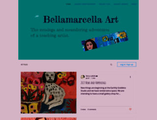 bellamarcellaart.com screenshot