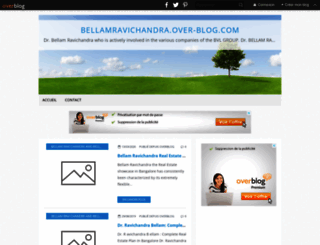 bellamravichandra.over-blog.com screenshot