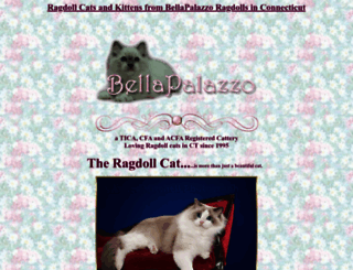 bellapalazzo-ragdollcats.com screenshot