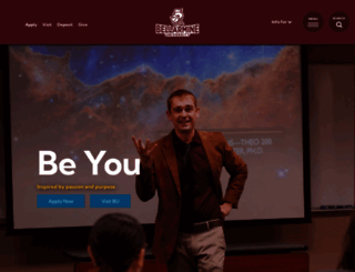 bellarmine.com screenshot