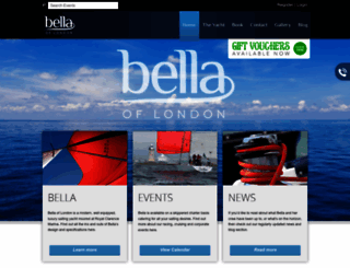 bellasailing.com screenshot