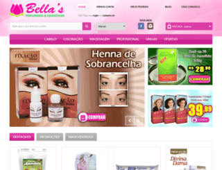 bellasperfumaria.com.br screenshot