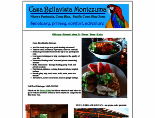 bellavistamontezuma.com screenshot