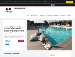 bellavitainbasilicata.com screenshot