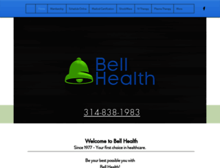 bellchirostl.com screenshot