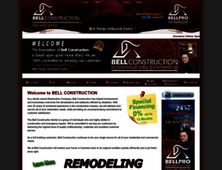 bellconstruction.com screenshot