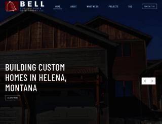 bellconstructionmt.com screenshot