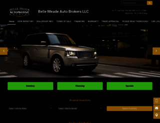 belle-meade-autobrokers-llc.ebizautos.com screenshot