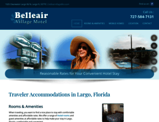 belleairclearwaterhotel.com screenshot