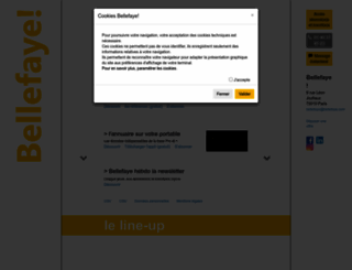 bellefaye.com screenshot
