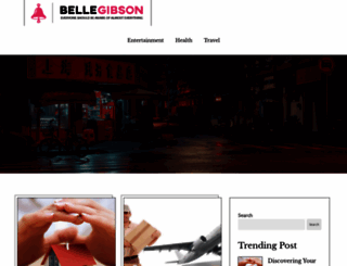 bellegibson.net screenshot