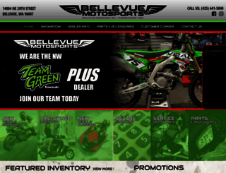 bellevuemotosports.com screenshot