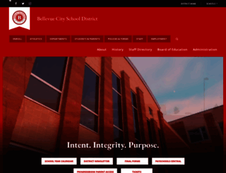 bellevueschools.org screenshot