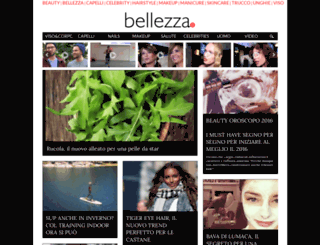 bellezza.it screenshot
