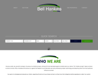 bellhankins.com screenshot