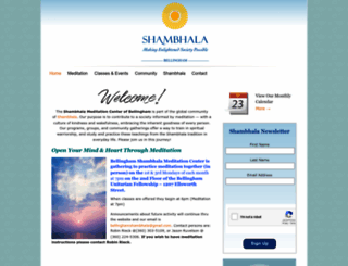 bellingham.shambhala.org screenshot