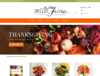 bellinghamflowershop.com screenshot