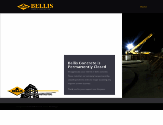 bellisconcrete.com screenshot
