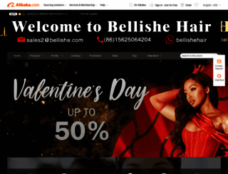 bellishehair.en.alibaba.com screenshot