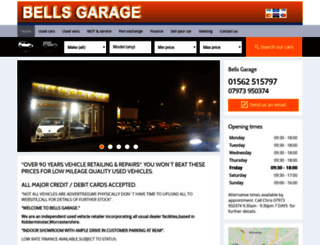 bellsgarage.co.uk screenshot