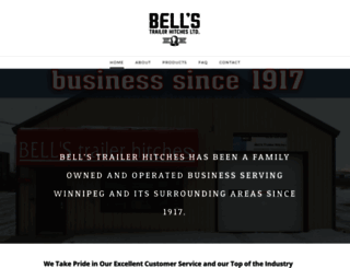 bellstrailerhitches.com screenshot
