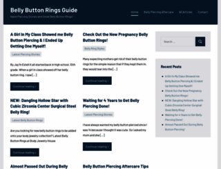 belly-button-rings-guide.com screenshot
