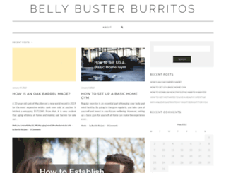 bellybusterburritos.com screenshot