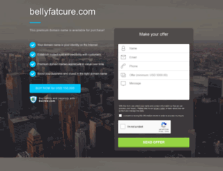 bellyfatcure.com screenshot