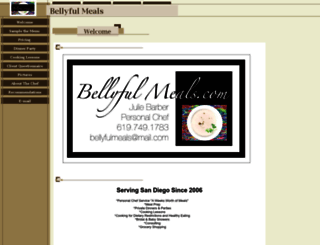 bellyfulmeals.com screenshot